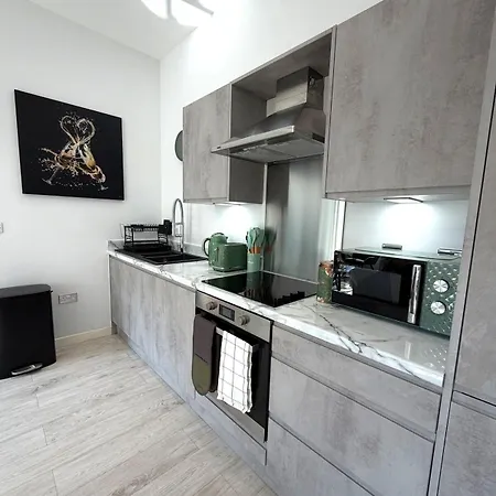 Apartment Luxe Riverside Retreat Centre - Free Parking Leeds (West Yorkshire)